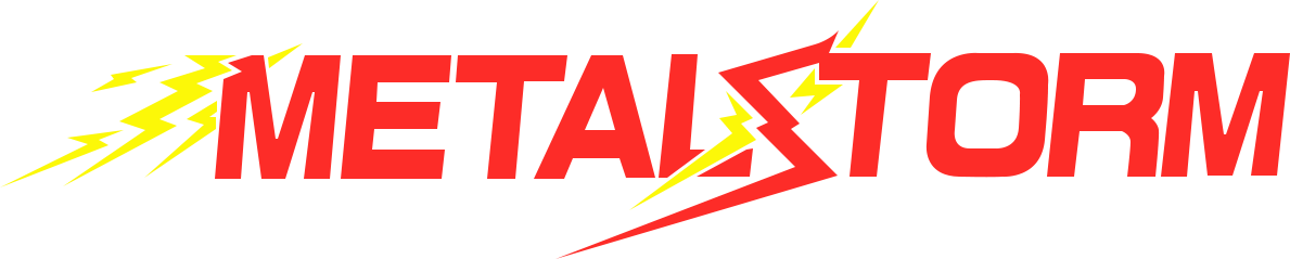 Metal Storm logo for Famicom